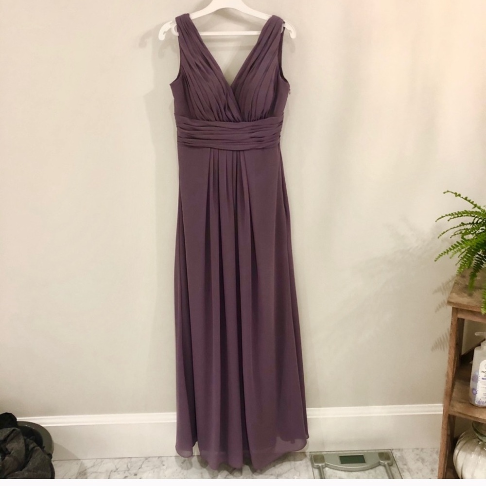 Bill Levkoff Chiffon Bridesmaids Dress